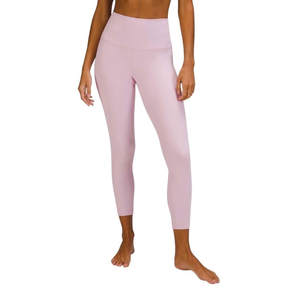 Lululemon Align High-Rise Legging 25" Pink Peony Nulu Sz 6